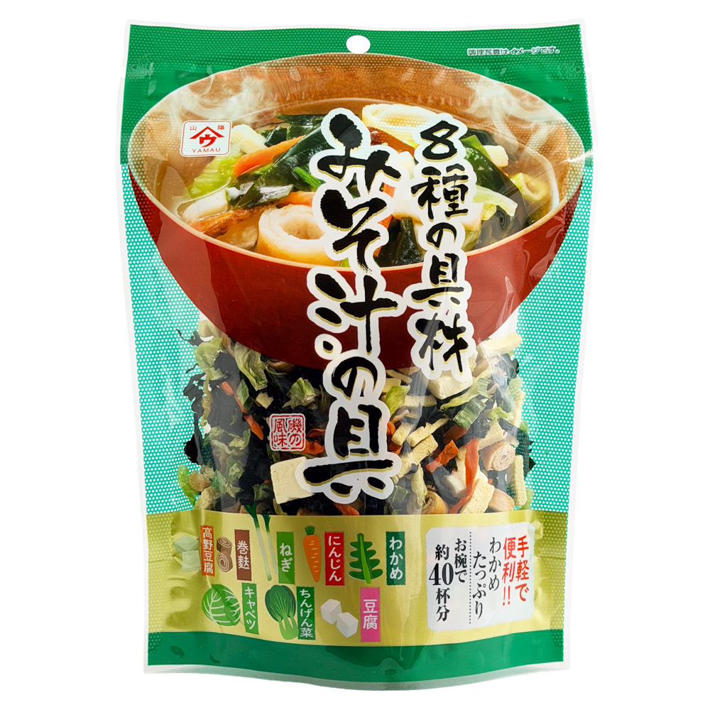 8種の具材みそ汁の具 画像1