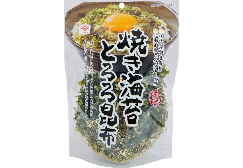 焼き海苔とろろ昆布